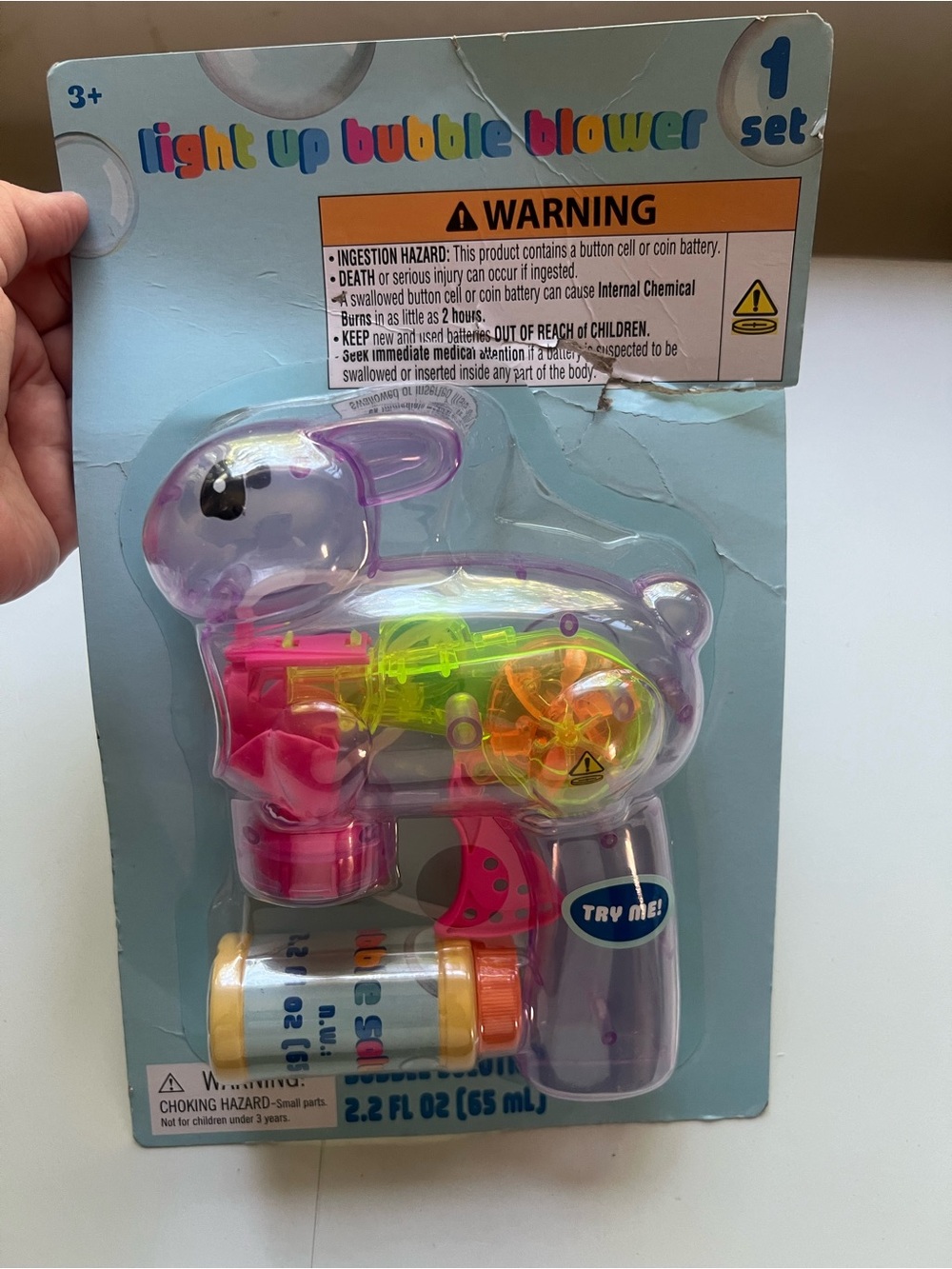 Light Up Bubble Blower Bunny - Bullseye's
Playground™